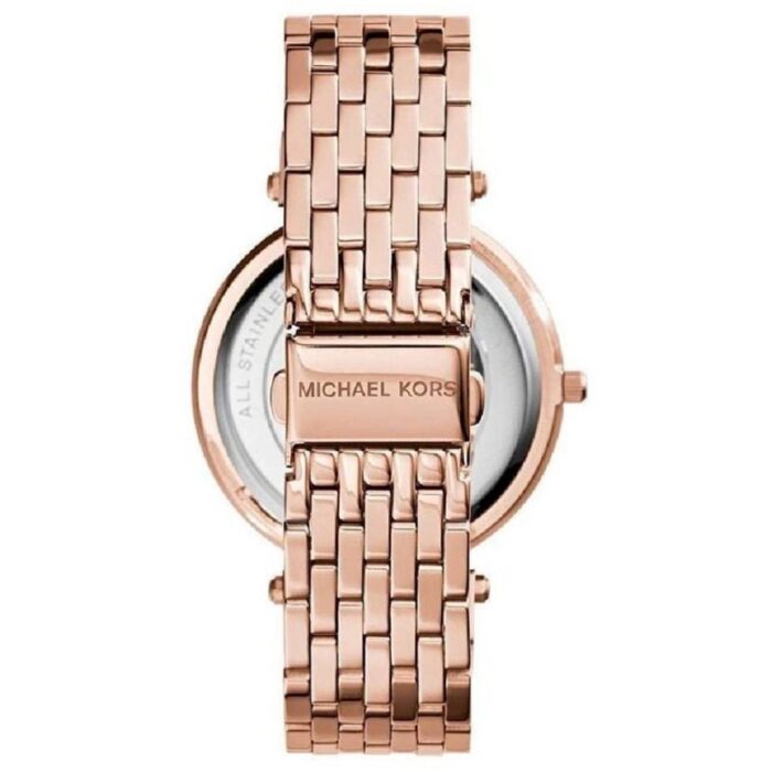 Michael Kors Ladies Darci Rose Gold Pave Watch - MK3439 - Image 2